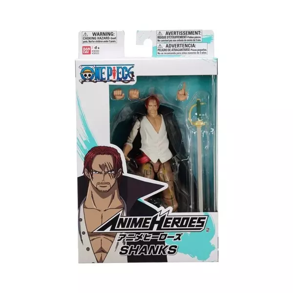 One Piece - Shanks (Anime Heroes Series) Aksiyon Figürü - Image 1