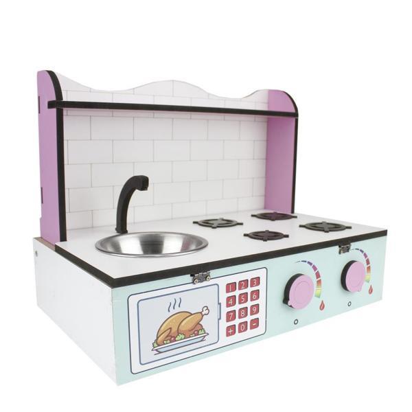 ÇG60 Ahşap Masaüstü Çocuk Mutfağı - Image 1
