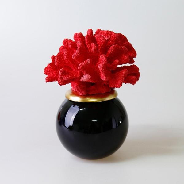 Capella Cam Küp Siyah Kırmızı - Image 1