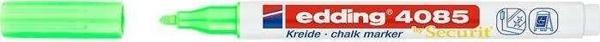 Edding Cam Kalemi 4085 Likit Tebeşir Kalemi (Sıvı Tebeşir) 1-2Mm Fosforlu Yeşil (10 Lu Paket) - Image 1
