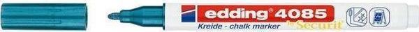 Edding Cam Kalemi 4085 Likit Tebeşir Kalemi (Sıvı Tebeşir) 1-2Mm Metalik Mavi (10 Lu Paket) - Image 1