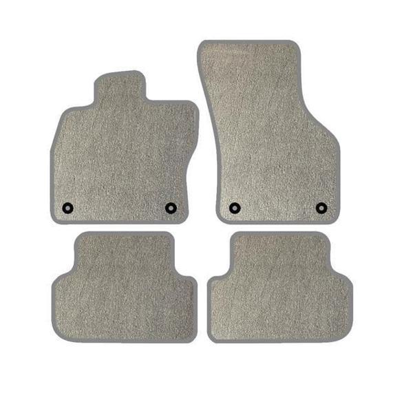 Audi A4 1996-2001 Lüks Halı Paspas Seti Gri - Image 1