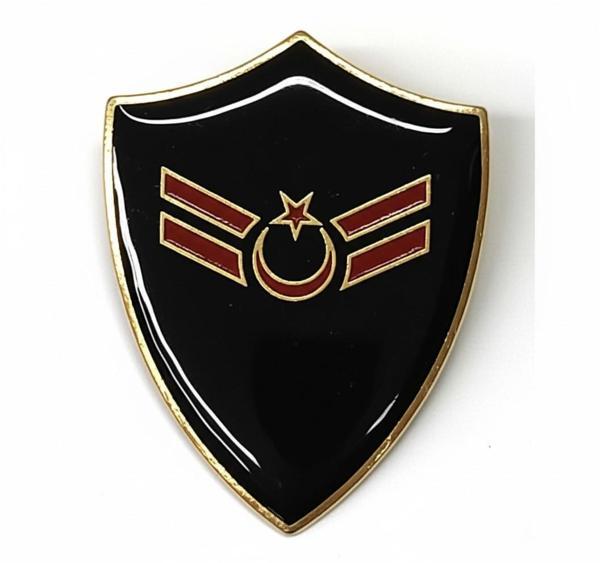 Minyatür Rütbe Sağlık Sınıfı - Uzman Çavuş Rütbe (Siyah Zemin JANDARMA) - Image 1