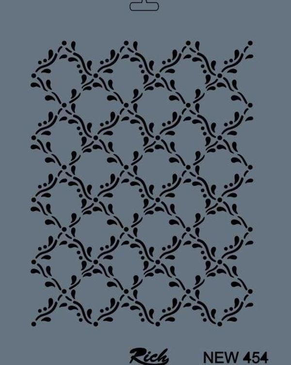 Supertrend Stencil Boyama Şablonu 25x35 cm. NEW-454 - Image 1