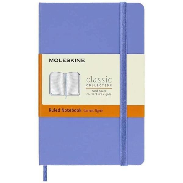 Supertrend Sert Kapak Çizgili Defter Cep Boy 9x14 cm. 192 Sayfa Ortanca Mavisi - Image 1