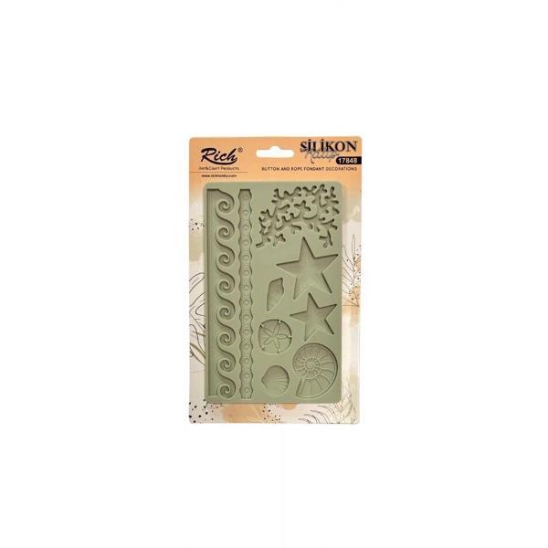 Supertrend Silicone Moulds Silikon Epoksi ve Polimer Kil Kalıbı 19x12 cm. 17866 - Image 1