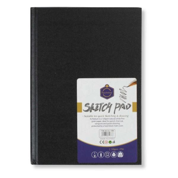 Supertrend Sert Kapak Sketchbook Eskiz Çizim Defteri 120 gr. A4 56 yaprak - Image 1