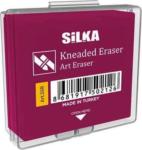 Silka Hamur Silgi Renkli Art.26R (12 Li Paket) - Image 1