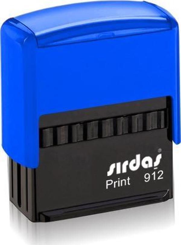 Sırdaş Standart Boş Kaşe Otomatik 19X51 Mm Mavi Keçeli 912 - Image 1