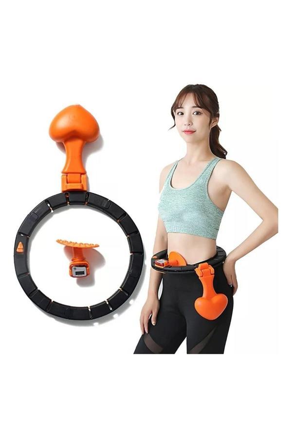 Hepitop Akıllı Hulahop – Düşmeyen, Kalori Sayarlı Fitness Hula Hoop – Evde Spor Ayarlanabilir 80-110 Cm - Image 1