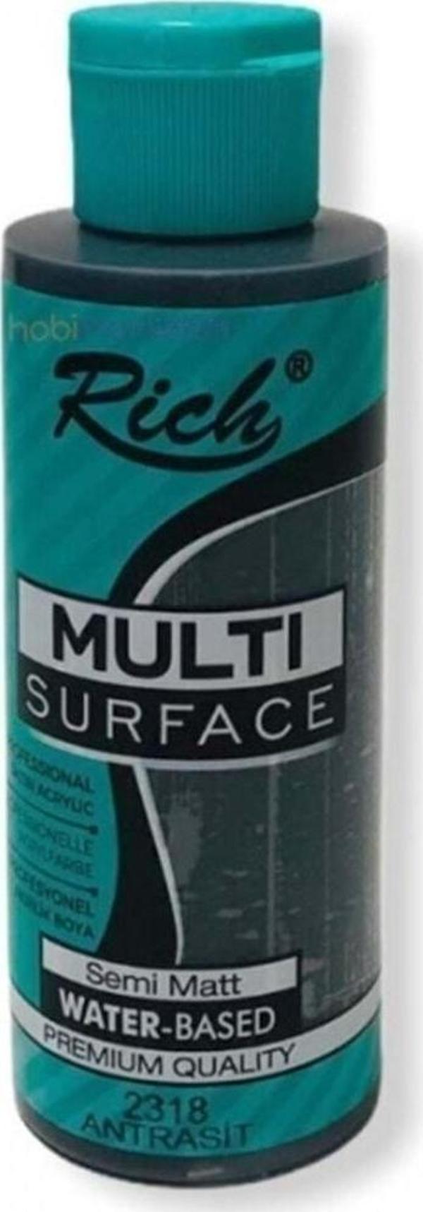 Rich Akrilik Boya Multi Surface 120 Cc Antrasit 2318 - Image 1