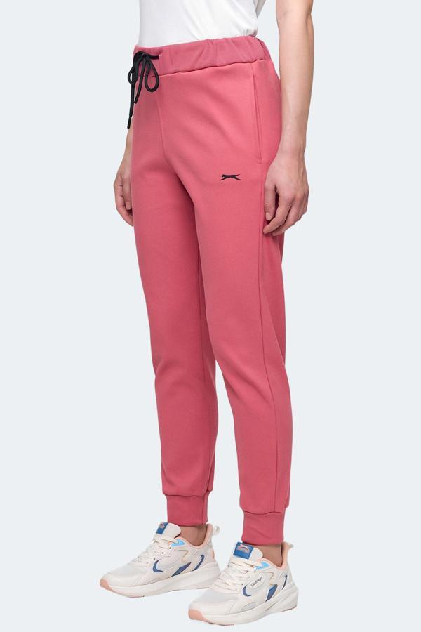Slazenger VETERAN RBN Kadın Cepli Gül Eşofman Altı - Image 1