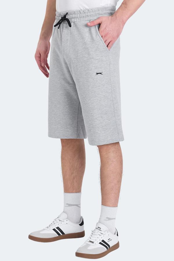 Slazenger KALEV Erkek Cepli Kapri Gri Şort - Image 1