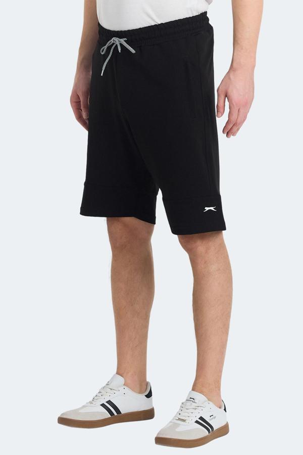 Slazenger NORA Erkek Cepli Siyah Şort - Image 1