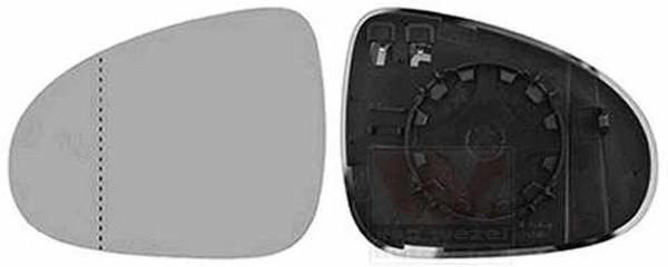 Touareg Elektrikli Ayna Camı 2011-2015 Kör Noktalı Sol Oem No:7P6857521B - Image 1