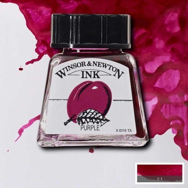 Supertrend Drawing Ink Çizim Mürekkebi 14 ml. 542 Purple - Image 1