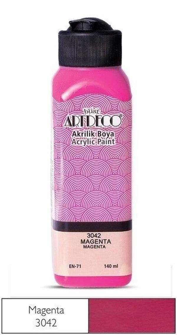 Supertrend Akrilik Boya 140 ml. 3042 MAGENTA - Image 1