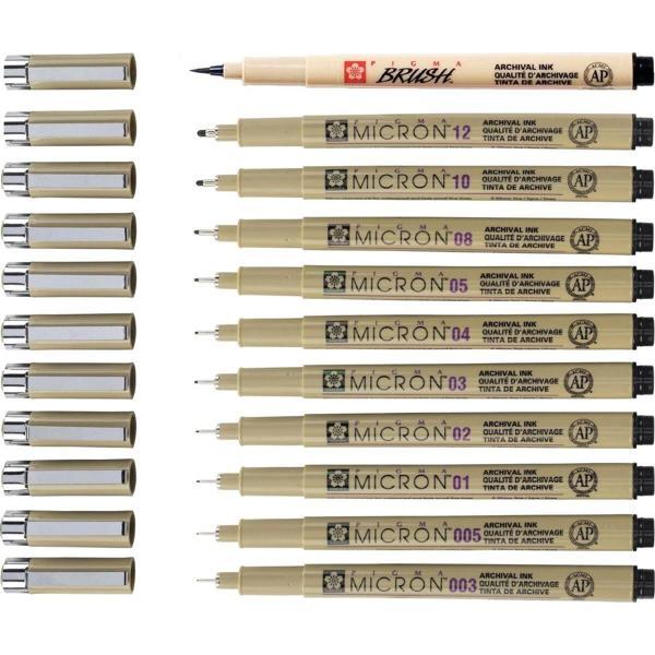 Supertrend Pigma Micron Çizim Kalemi Seti 11'li - Image 1