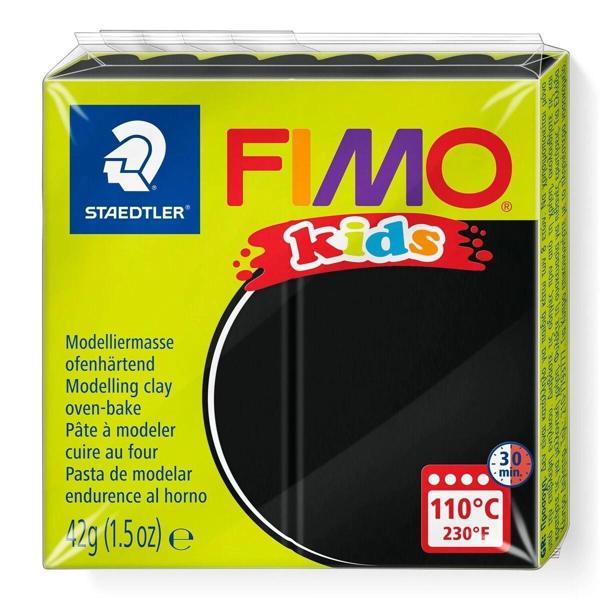 Supertrend Fimo Kids Yumuşak Polimer Kil 9 Black - Image 1