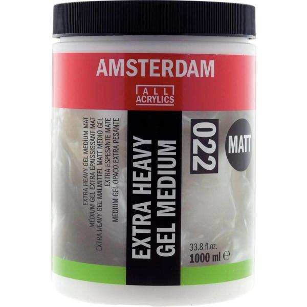 Supertrend Amsterdam Extra Heavy Gel Medium Matt 022 Extra Kuvvetli Jel Medyum Mat 1000 ml. - Image 1