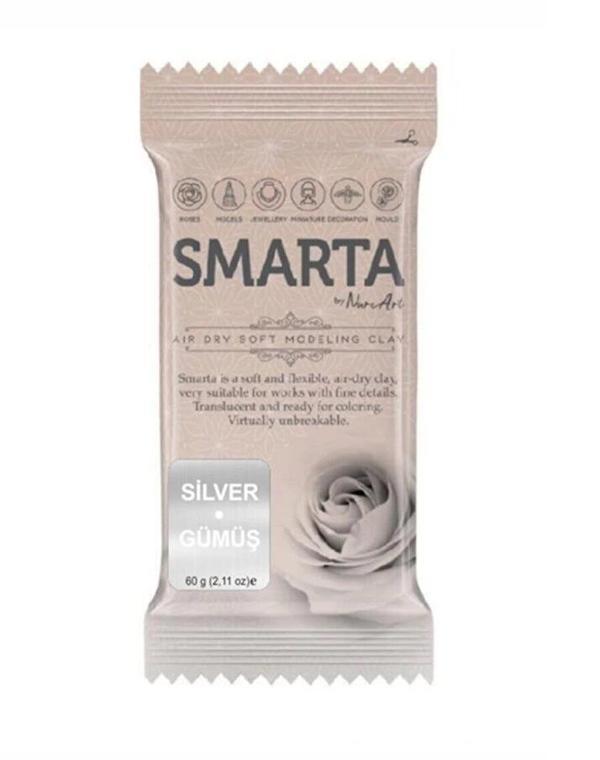 Supertrend Havayla Kuruyan Modelleme Hamuru 60 gr. METALİK GÜMÜŞ - Image 1