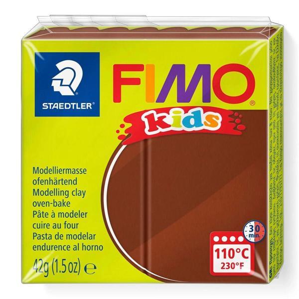 Supertrend Fimo Kids Yumuşak Polimer Kil 7 Brown - Image 1