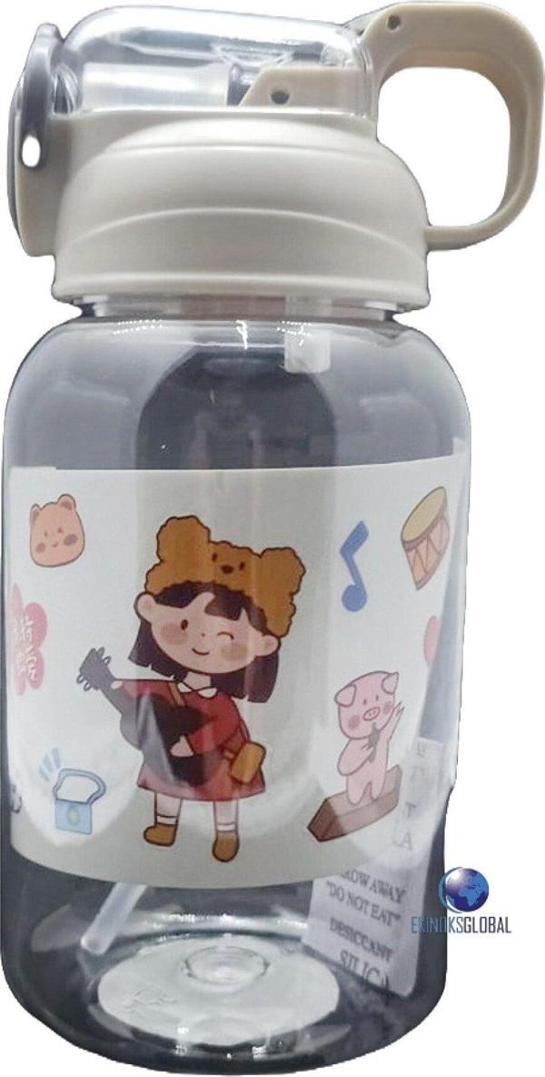 Vagon Matara (Suluk) Karma Renk 600 Ml (Karışık Renk 1 Adet) - Image 1