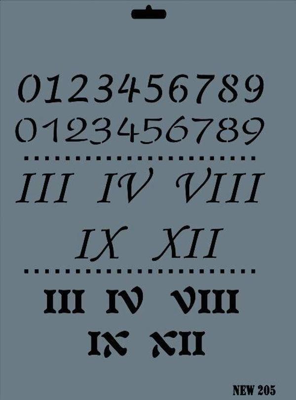 Supertrend Stencil Boyama Şablonu 25x35 cm. NEW-205 - Image 1