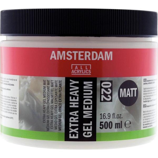 Supertrend Amsterdam Extra Heavy Gel Medium Matt 022 Extra Kuvvetli Jel Medyum Mat 500 ml. - Image 1