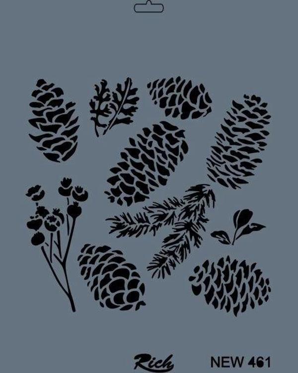 Supertrend Stencil Boyama Şablonu 25x35 cm. NEW-461 - Image 1