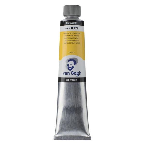 Supertrend Van Gogh Yağlı Boya 200 ml. 271 Cadmium Yellow Medium - Image 1