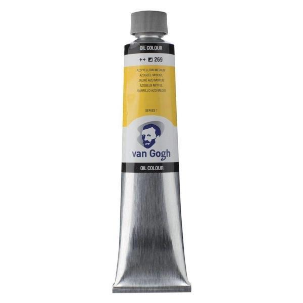 Supertrend Van Gogh Yağlı Boya 200 ml. 269 Azo Yellow Medium - Image 1