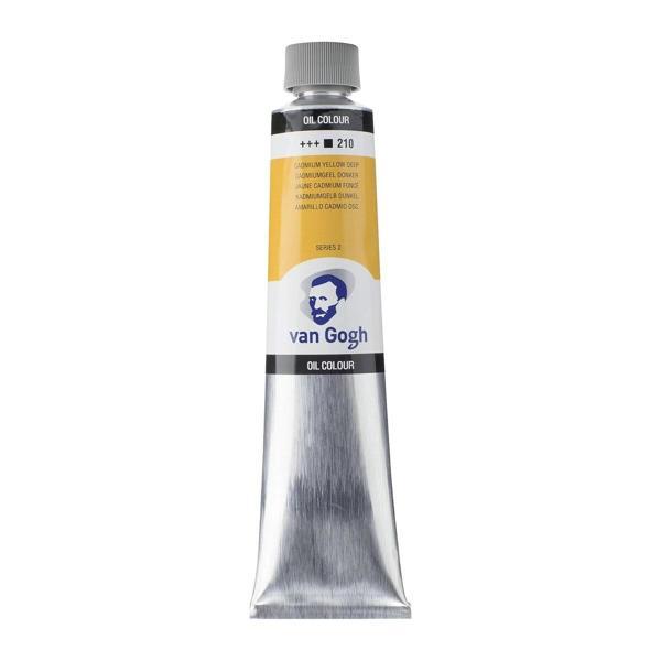 Supertrend Van Gogh Yağlı Boya 200 ml. 210 Cadmium Yellow Deep - Image 1