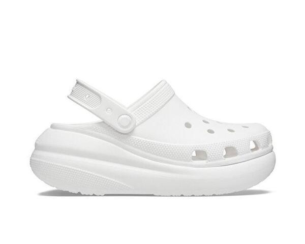 Crocs Crush Clog Kadın Terliği 207521-100 Beyaz - Image 1