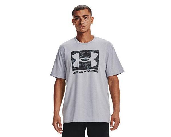 Under Armour Ua Abc Camo Boxed Logo Ss Erkek Günlük Tişört 1361673-011 Renkli - Image 1