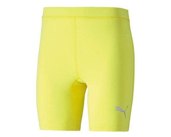 Puma Liga Baselayer Short Tight Erkek Futbol Taytı 65592433 Sarı - Image 1