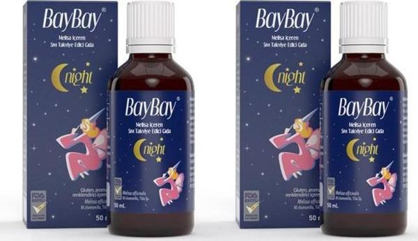 Baybay Night Damla 50 ml 2'li Paket - Image 1