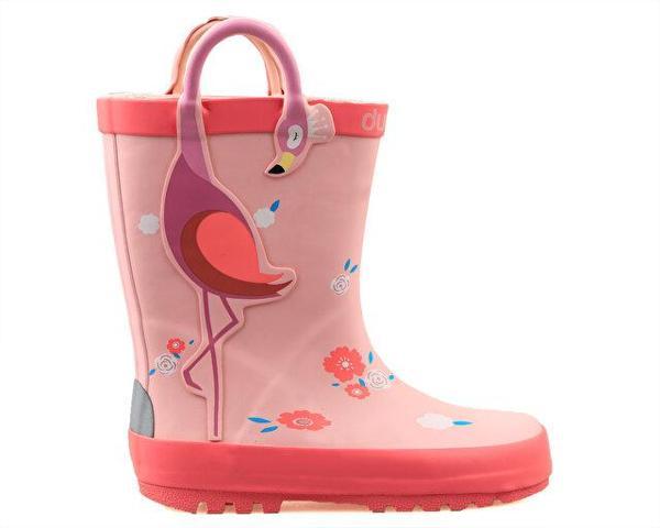 Dudino 25A336 Loly Flamingo Çocuk Yağmur Çizmesi 25A336-LOLY-FLAMINGO Pembe - Image 1