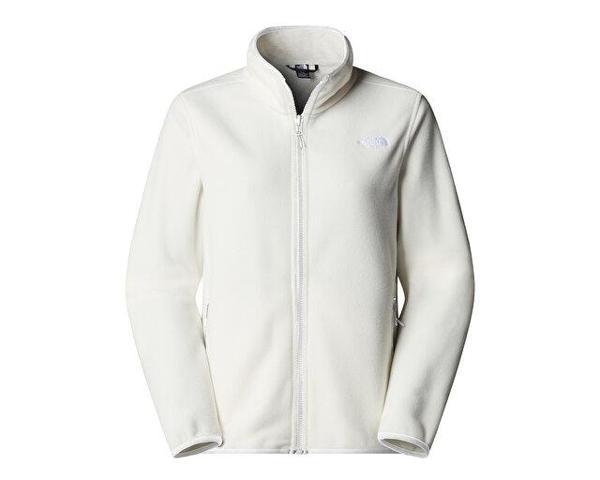 The North Face W Glacier Fleece Jacket Kadın Outdoor Polar Ceket NF0A8D2FQLI1 Beyaz - Image 1