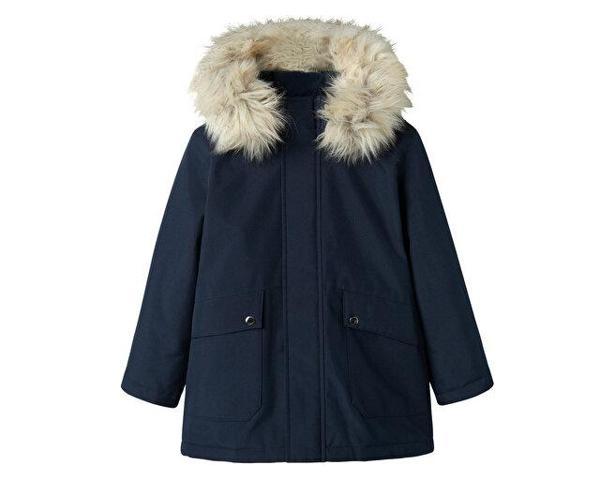 Name it kids Nkmillo Parka Jacket Long Fo Noos Çocuk Günlük Mont 13235514-DARK-SAPPHIRE Lacivert - Image 1