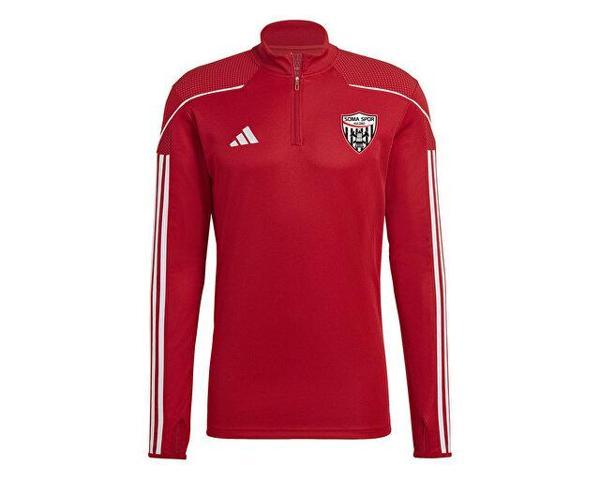 adidas Somaspor Drill Top Somaspor Erkek Futbol Antrenman Uzun Kollu Tişört SOM-HS0327 Kırmızı - Image 1