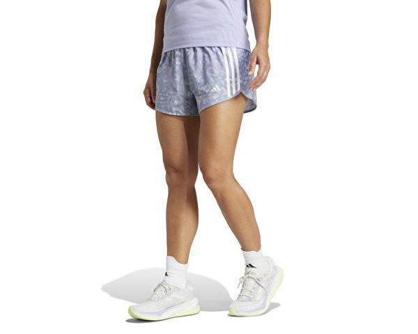 adidas  Otr E Aop Sho W Kadın Koşu Şortu JD7759 Gri - Image 1