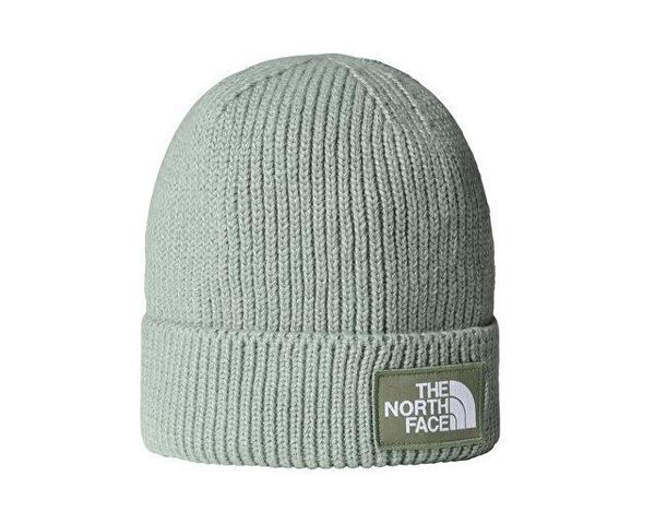 The North Face Tnf Logo Box Cuffed Beanie Bere NF0A8CHED5M1 Yeşil - Image 1