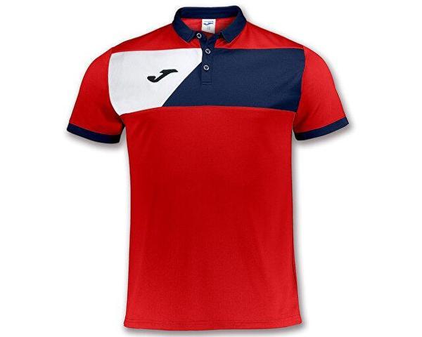 Joma Erkek Tenis Tişörtü Kırmızı Polo Tshirt Crew 100679.603 - Image 1