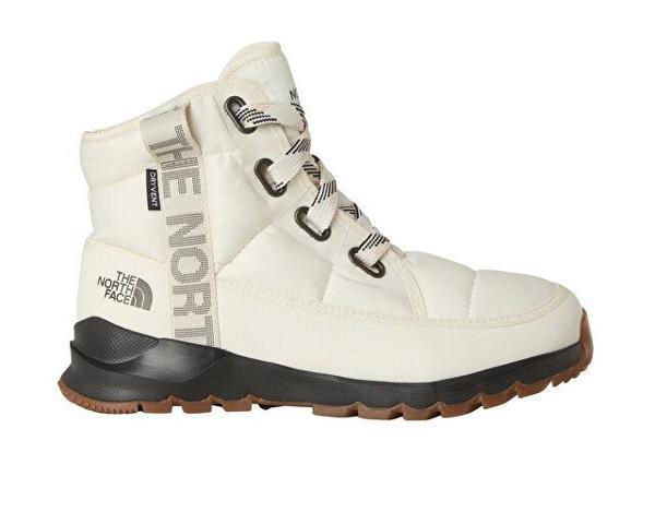The North Face W Thermoball Lace Up Luxe Wp Kadın Kar Botu NF0A817WQ4C1 Beyaz - Image 1