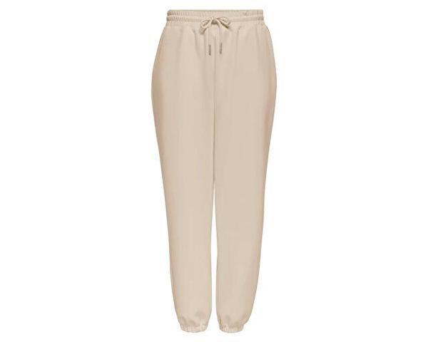Only Onlscarlett Pant Swt Noos Kadın Günlük Eşofman Altı 15280354-BIRCH Krem - Image 1