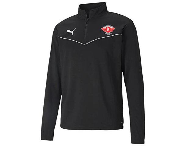 Puma Turk Hava Yolları Sweat Hz Türk Hava Yolları Erkek Futbol Antrenman Uzun Kollu Tişört THY-65739403 Siyah - Image 1