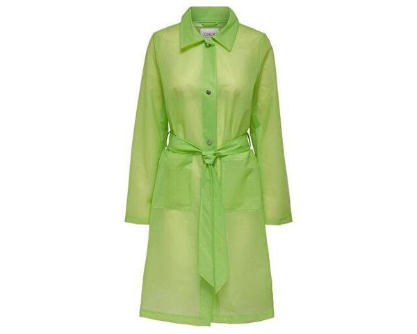 Only Onlacacie Rain Coat Otw Lime Punch Kadın Günlük Yağmurluk 15281181-LIME-PUNCH Yeşil - Image 1