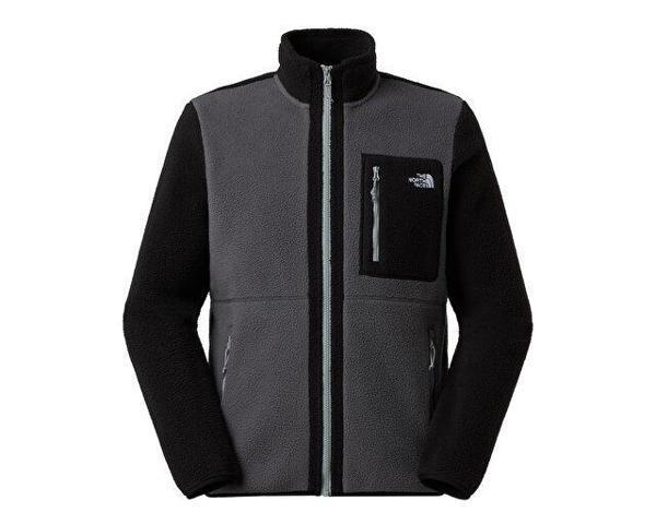 The North Face M Yumiori Full Zip Erkek Outdoor Polar Ceket NF0A883RWVO1 Gri - Image 1