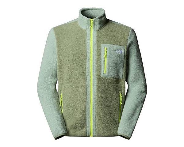 The North Face M Yumiori Full Zip Erkek Outdoor Polar Ceket NF0A883REOJ1 Yeşil - Image 1